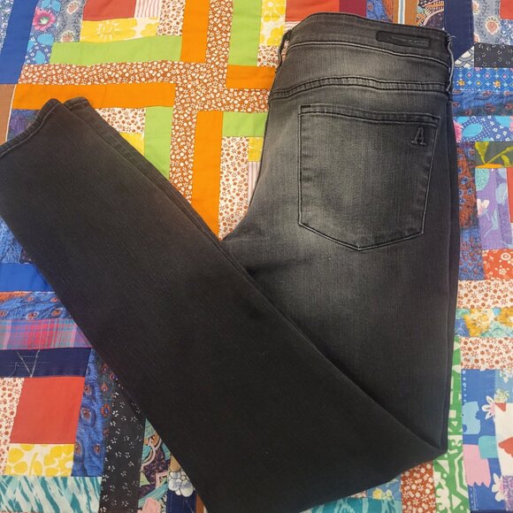 Articles of Society Distressed Black Jeans Sarah Skinny Jeans Size 28 - Picture 4 of 13